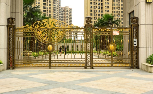 赣州中祥玖珑湾小区大门(图1)