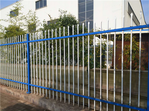 两横杆锌钢围栏护栏